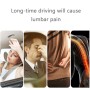 Car Family Back Waist Electric Vibration Massage USB Charging Pillow Mat (Khaki)