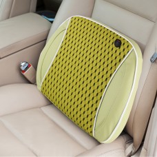 Car Family Back Waist Electric Vibration Massage USB Charging Pillow Mat (Matcha)