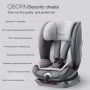 Original Xiaomi QBORN QQ666 Kids Children Car Safety Seat, Fit Age: 9 Months - 12 Years Old(Grey)