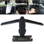 Creative Multi-functional Auto Car Seat Hanger Holder Hooks Clips for Bag Purse Cloth, Safety Handle (Black)