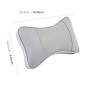 2 PCS MLC-06 Car Neck Pillow Soft Version Lovely Breathe Car Auto Head Neck Rest Cushion Headrest Pillow Pad (Grey)