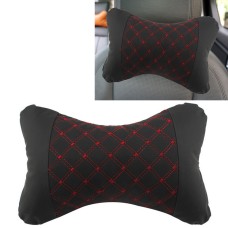 Four Seasons Breathable Leather Surface Car Neck Pillow Head Pillow
