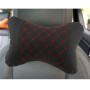 Four Seasons Breathable Leather Surface Car Neck Pillow Head Pillow