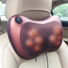 FP-8028 Multifunctional Portable Onboard 8 Heated Rollers Car Home Massage Pillow, Size: 30 x 18.5 x 8 cm