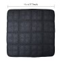 Universal Breathable Four Season Auto Ice Blended Fabric Mesh Seat Cover Cushion Pad Mat for Car Supplies Office Chair(Black)