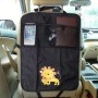 Oxford Cloth Car Rear Seat Protection Anti - kick Pad Children Car Seat Back Dust Protective Car Seat Back Anti-kick Pad with Storage Bags