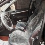 10 Sets Car Auto Universal PE Disposable Transparent Seat Shift Knob Steering Wheel Cover Kit