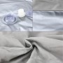 Надувной автомобильный надувной матрас Air Bed Camping Universal Suv Back Seat Douch (светло -серый)