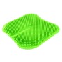 Car Seat Cushion  Backless Massage High Memory Silicone Breathable Mesh Silica Gel Car Seat Covers(Green)