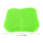 Car Seat Cushion  Backless Massage High Memory Silicone Breathable Mesh Silica Gel Car Seat Covers(Green)