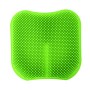 Car Seat Cushion  Backless Massage High Memory Silicone Breathable Mesh Silica Gel Car Seat Covers(Green)