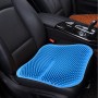 Car Seat Cushion  Backless Massage High Memory Silicone Breathable Mesh Silica Gel Car Seat Covers(Blue)