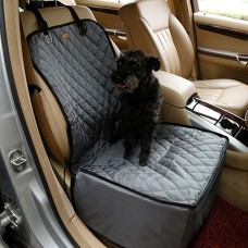 Nonslip Folding Waterproof Car Vice Driving Seat Cover Pet Cat Dog Cushion Mat, Size: 58 x 45 x 45 cm (Grey)