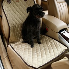 Nonslip Folding Waterproof Car Vice Driving Seat Cover Pet Cat Dog Cushion Mat, Size: 58 x 45 x 45 cm (Apricot)