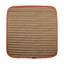 2 PCS Universal Four Seasons Anti-Slippery Cushion Mat for Car Family Office(Orange)