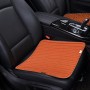 2 PCS Universal Four Seasons Anti-Slippery Cushion Mat for Car Family Office(Orange)