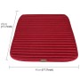 2 PCS Universal Four Seasons Anti-Slippery Cushion Mat for Car Family Office(Wind Red)