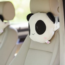 2 ПК пары любовника Pandas Style Universal Car Auto Pure Cotton Seam Pillow Lest Pallow Pallow