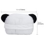 2 PCS Couple Lover Pandas Style Universal Car Auto Pure Cotton Neck Pillow Rest Headrest Pillow Pad