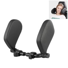 Car Seat Headrest Car Neck Pillow Sleep Side Headrest for Children and Adults (Black)