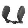 Car Seat Headrest Car Neck Pillow Sleep Side Headrest for Children and Adults (Black)