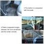 Car Driver Seat Quarantine Transparent Anti-spray Shield Anti-Saliva Protective Film