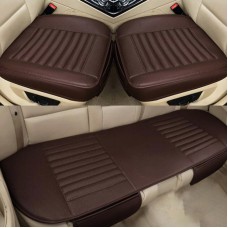 3 in 1 Car Four Seasons Universal Bamboo Charcoal Full Coverage Seat Cushion Seat Cover (Coffee)