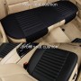 3 in 1 Car Four Seasons Universal Bamboo Charcoal Full Coverage Seat Cushion Seat Cover (Beige)