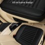 Car Four Seasons Universal Bamboo Charcoal Full Coverage Seat Cushion Seat Cover (Black)