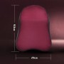 Four Seasons Breathable Memory Foam Car Neck Pillow Polyester Headrest (Coffee)