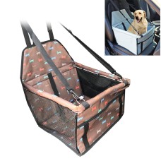 Nonslip Folding Oxford Cloth Car Vice Driving Seat Cover Pet Cat Dog Cushion Mat, Size: 40 x 30 x 25cm (Red)