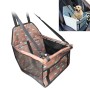 Бесслоп складывающейся оксфордский ткани Crate Car Pice Seat Cover Seat Pet Cat Dog Coushion Mat, размер: 40 x 30 x 25 см (красный)