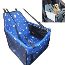 Nonslip Folding Oxford Cloth Car Vice Driving Seat Cover Pet Cat Dog Cushion Mat, Size: 40 x 30 x 25cm (Blue Bone)