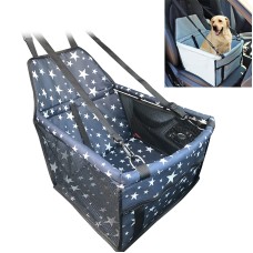 Nonslip Folding Oxford Cloth Car Vice Driving Seat Cover Pet Cat Dog Cushion Mat, Size: 40 x 30 x 25cm (Star)