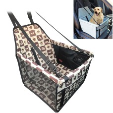 Nonslip Folding Oxford Cloth Car Vice Driving Seat Cover Pet Cat Dog Cushion Mat, Size: 40 x 30 x 25cm (Square)