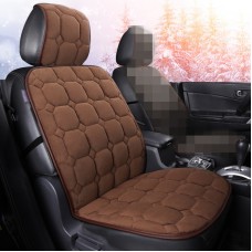 Car Seat Cushion Warmer Cover Winter Seat Mat (Coffee)