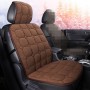 Car Seat Cushion Warmer Cover Winter Seat Mat (Coffee)