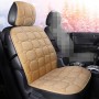 Car Seat Cushion Warmer Cover Winter Seat Mat (Beige)