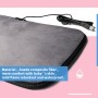 Car USB Seat Heater Cushion Warmer Cover Winter Heated Warm for Baby(Black)