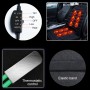 Car 12V Front Seat Heater Cushion Warmer Cover Winter Heated Warm, Single Seat (Black)