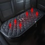 Автомобиль 12 В задних нагревателей задних сидений подушка теплая крышка зимнее тепло (черное)