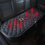 Car 12V Rear Seat Heater Cushion Warmer Cover Winter Heated Warm (Black)