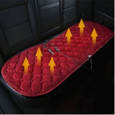 Car 12V Rear Seat Heater Cushion Warmer Cover Winter Heated Warm (Red)