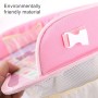 Children Waterproof Dining Table Toy Organizer Baby Safety Tray Tourist Painting Holder with Touch Screen Transparent Bag (Not Allowed to Peek)