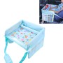 Children Waterproof Dining Table Toy Organizer Baby Safety Tray Tourist Painting Holder (Funny Fruit)