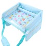 Children Waterproof Dining Table Toy Organizer Baby Safety Tray Tourist Painting Holder (Funny Fruit)