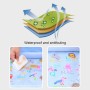 Children Waterproof Dining Table Toy Organizer Baby Safety Tray Tourist Painting Holder (Funny Fruit)