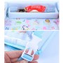 Children Waterproof Dining Table Toy Organizer Baby Safety Tray Tourist Painting Holder (Ocean World)