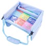 Children Waterproof Dining Table Toy Organizer Baby Safety Tray Tourist Painting Holder (Animal)