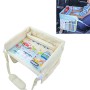 Children Waterproof Dining Table Toy Organizer Baby Safety Tray Tourist Painting Holder  (Car Family)